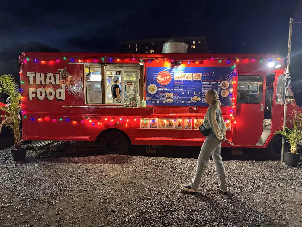Thai Food food truck near Maui Sands