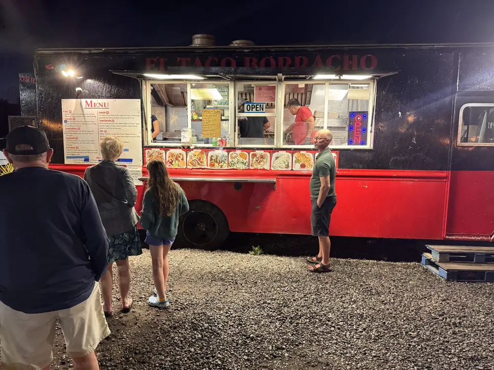 El Taco Borracho food truck near Maui Sands