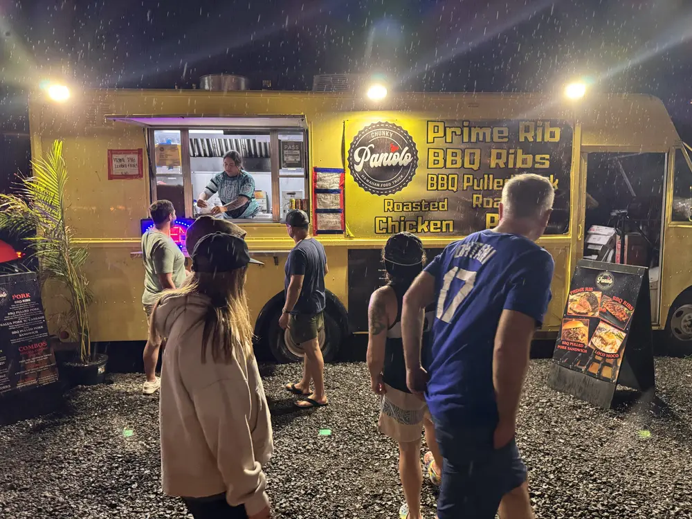 Prime Rib & BBQ food truck near Maui Sands