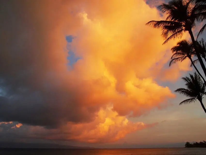 Nice sunsets are a staple here.