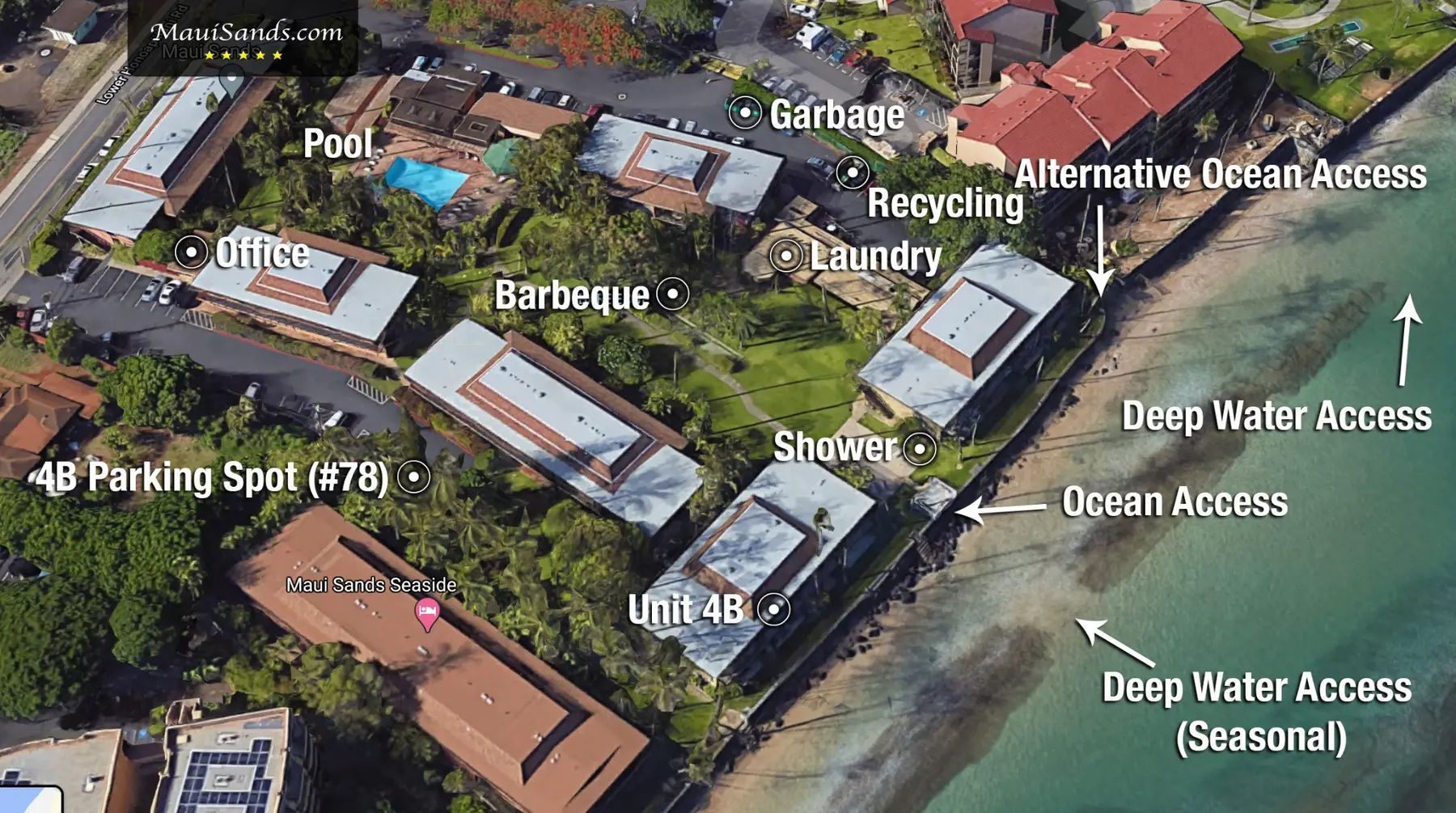 Maui Sands complex layout